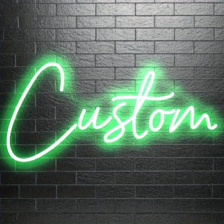 Custom Green Neon LED Sign