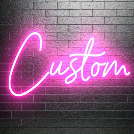 Custom Pink Neon LED Sign