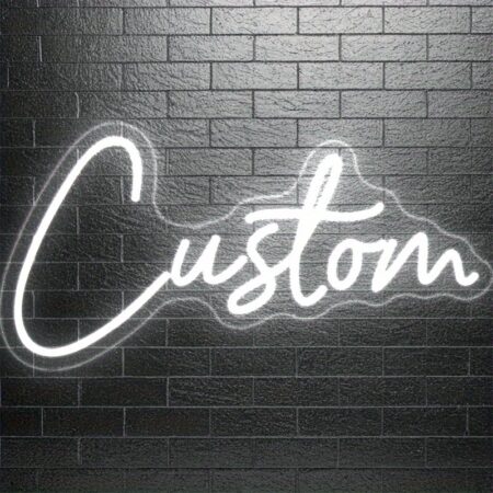 Custom White Neon LED Sign