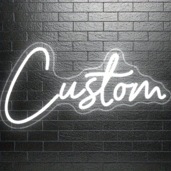 Custom White Neon LED Sign